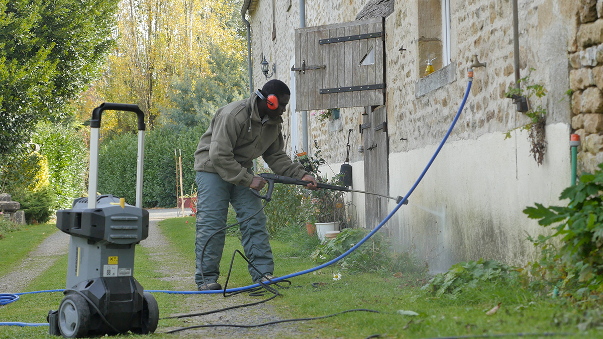 Nettoyage de façade au karcher - MSSV